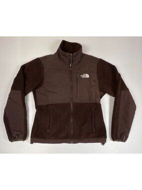 The North Face Polartec Fleece Jacket Women's XS Brown Full Zip Outdoor Gear